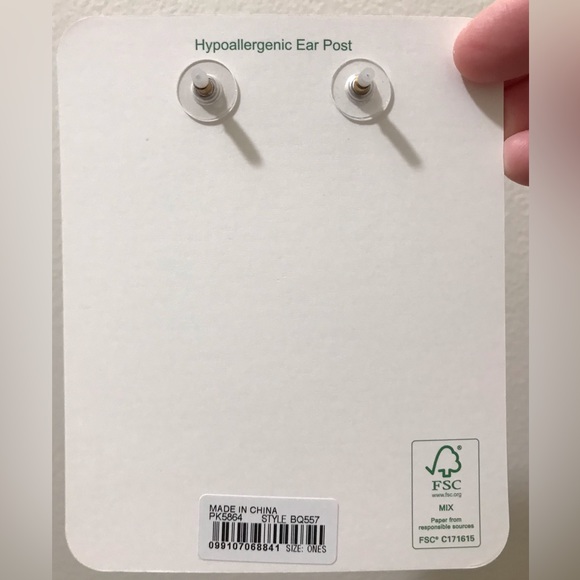 NWT J. Crew Sparkly Waterfall Earrings, Statement Sparkle Prom Formal Dance Red - Picture 7 of 12